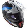 LS2 MX701 EXPLORER CARBON FRONTIER adventure helma černá/modrá